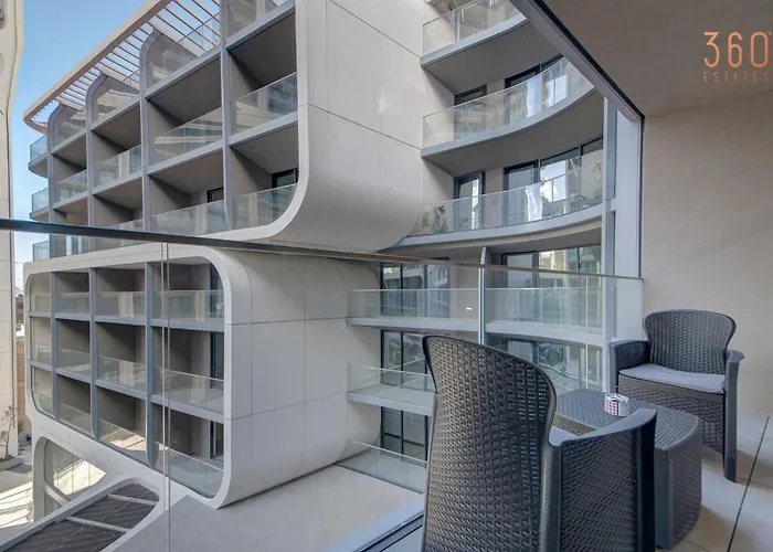 Official Mercury With Pool Access & Views 360 Estates Apartman San Ġiljan